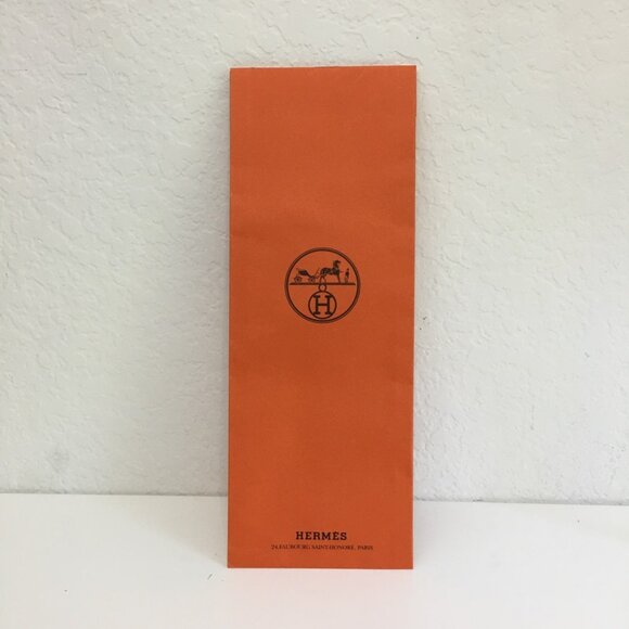 Hermes Other - Hermes Gift Envelope 15.25" x 5.5" Neck Tie / Scarf Flat Gift Paper Bag